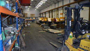 Steel Express warehouse